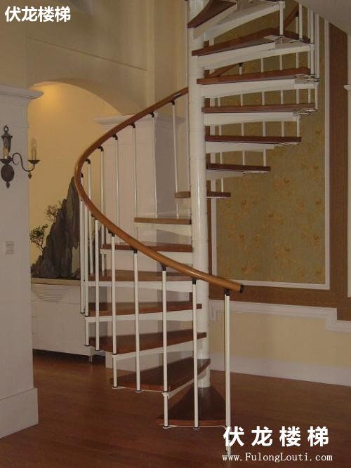 【产品3】旋转楼梯-复式阁楼楼梯(图1)